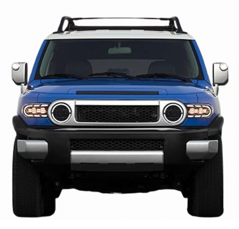 Headlight With DRL & Sequential Turn Signal For Toyota FJ Cruiser 2007-2017