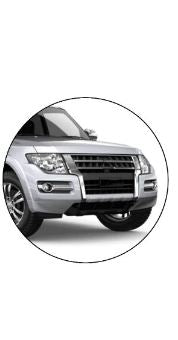 Front Body Kit For Pajero V98 2007-2014 Facelift To 2015, Silver