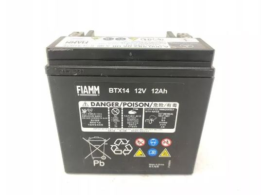 FLAMM BTX14  12V  12Ah- Auxiliary Battery