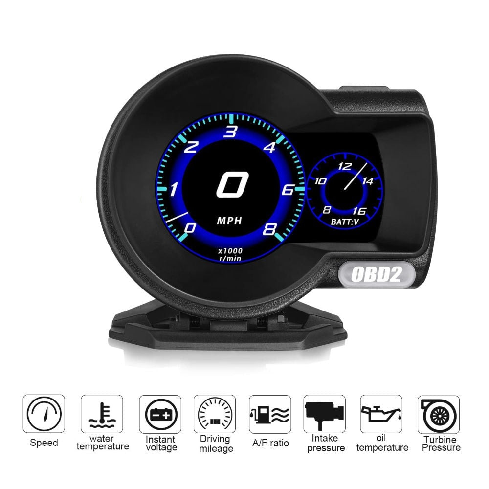 Smart Gauge OBD2 F8 HUD