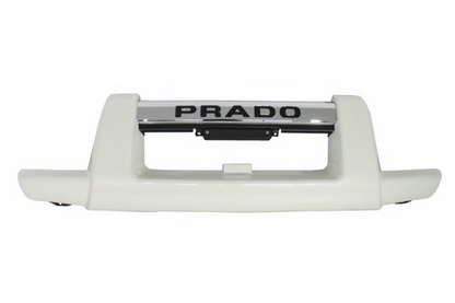 White Front Bumper Guard Toyota Prado FJ120 2003-2009