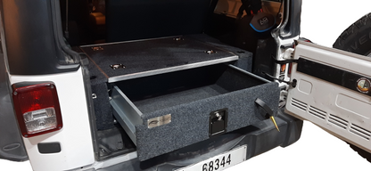 Roller Drawer with Roller Floor System for 4 Door Jeep Wrangler JK & JL 2007-2023