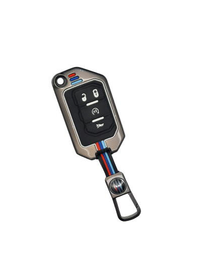 Key Cover With Chain for Jeep Wrangler JL & Gladiator 2018-2025