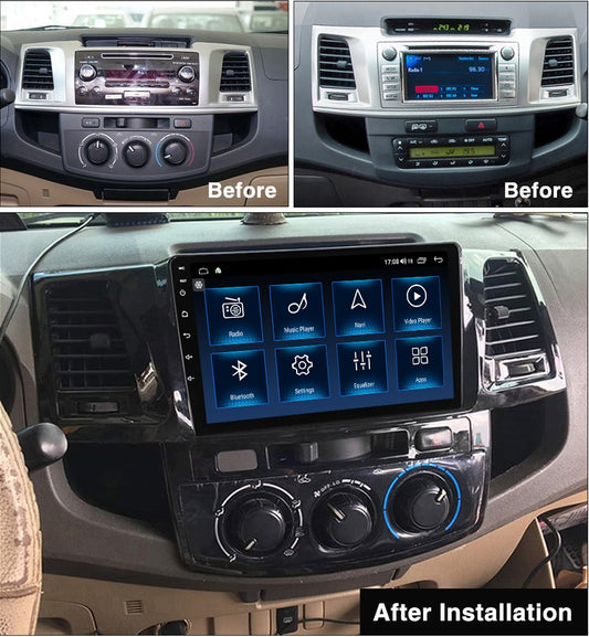 Radio Screen Cover for Toyota Hilux Vigo 2008-2011