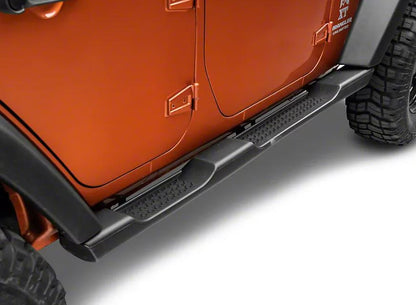 4 Door Side Steps Plastic for Jeep Wrangler JK 2007-2017