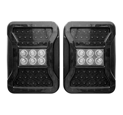 Black or Red LED Tail Light  for Jeep Wrangler JK 2007-2017