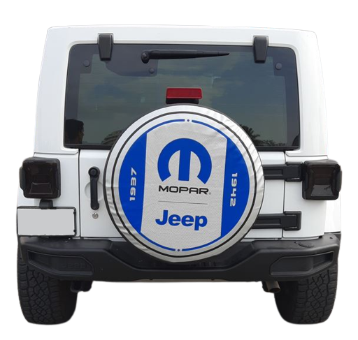 Mopar Spare Tire Cover for Jeep Wrangler JK & JL 2007-2023