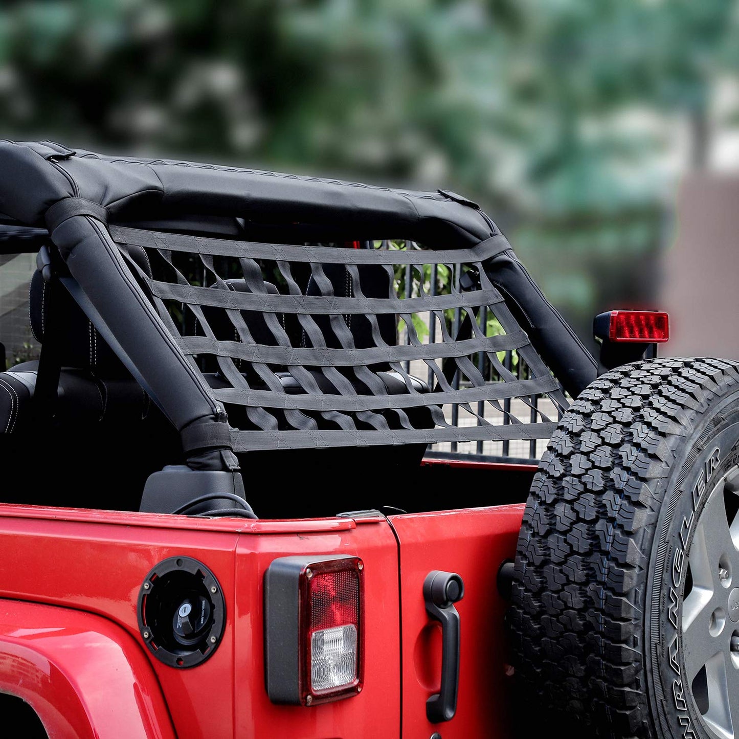 Roof & Cargo Net For Jeep Wrangler JK & JL 2007-2023