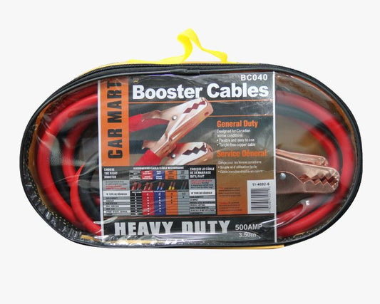 Booster Cable Heavy Duty – 500AMP & 600AMP – 3.50 Meter