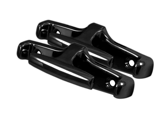 Bracket RV Hooks 2 Set – Black & Chrome