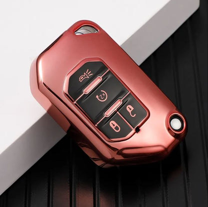 Key Cover for Jeep Wrangler JL & Gladiator 2018-2025