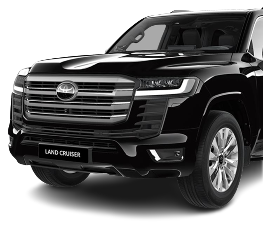 Black Modellista Facelift for Toyota Land Cruiser LC300 2022+