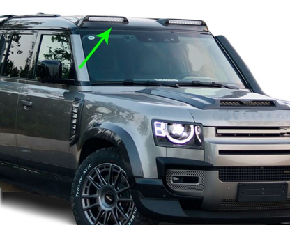 Front Spoiler With Light for Range Rover Defender 2020-2022