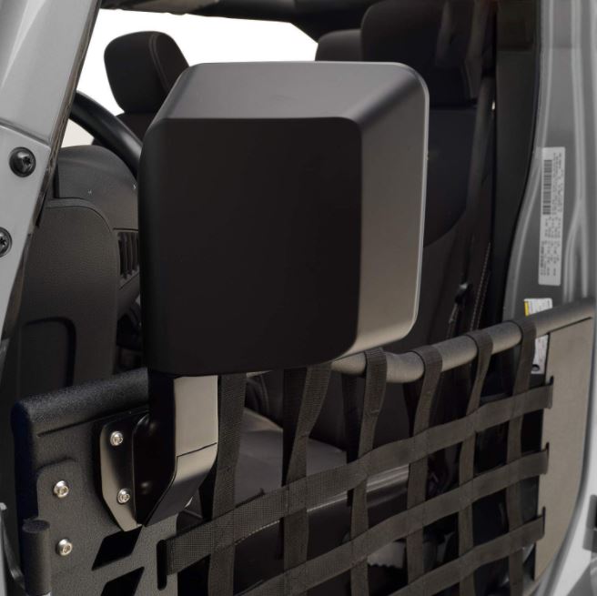 Half Door Tubular With Mirrors for 2 Door Jeep Wrangler JK & JL 2007-2025