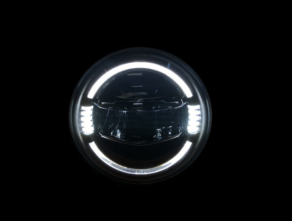 LED Headlight With Turn Signal DRL for Jeep Wrangler JK 2007-2017