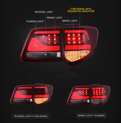 2016 Style Tail Light for Toyota Fortuner 2012-2015