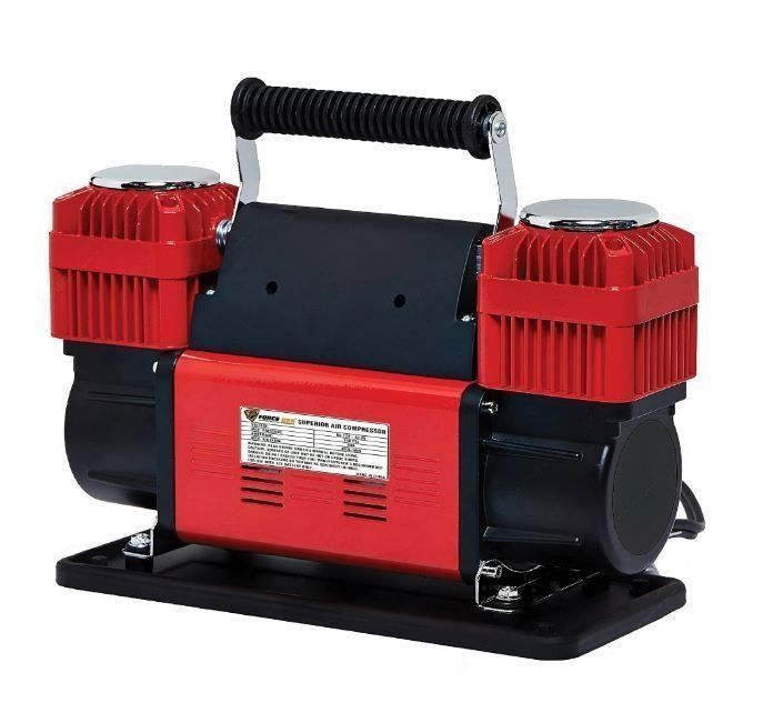 Force USA Double Cylinder Air Compressor – DC 12V – 13.8V