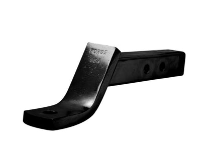 Force USA No Bracket Hook Black Long with Pin & Clip Black & Chrome