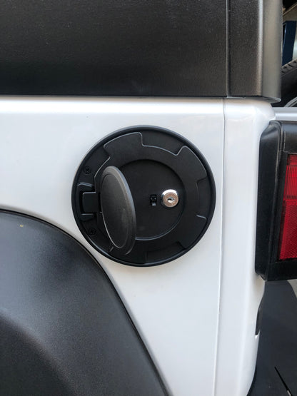 Fuel Filler Door With Key for Jeep Wrangler JK 2007-2017