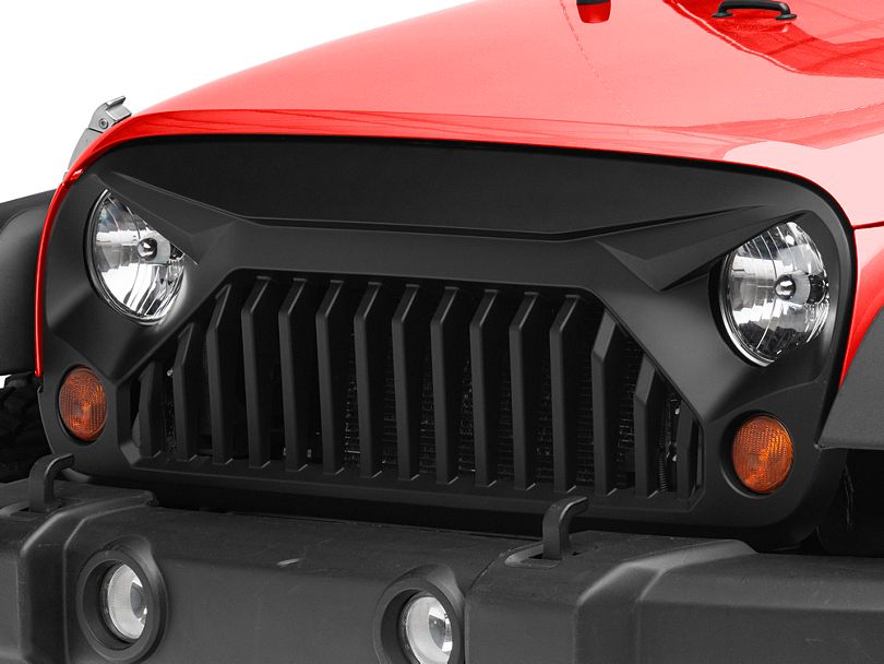 Topfire Front Grill for Jeep Wrangler JK 2007-2017