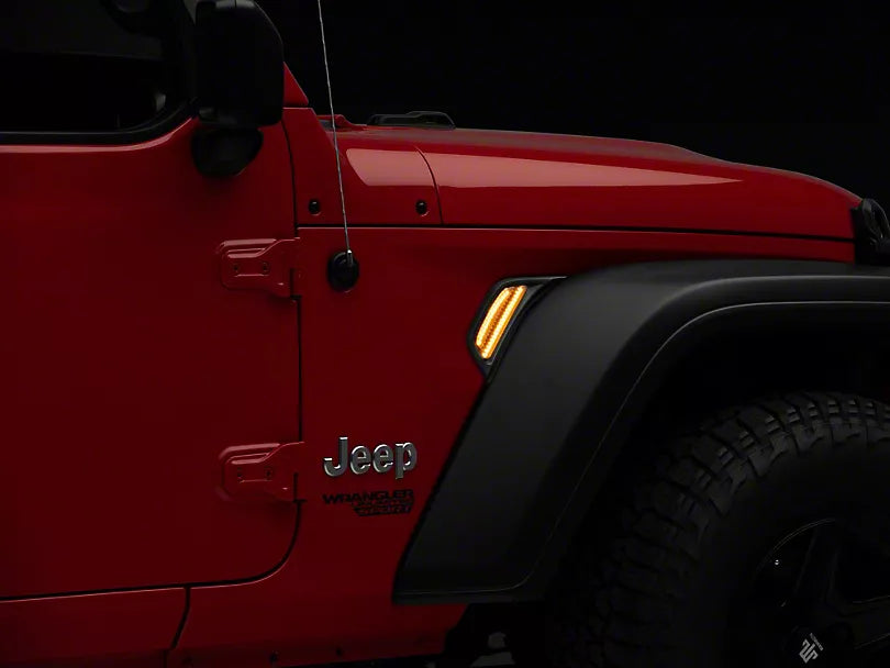 Fender Air Vent LED Lights for Jeep Wrangler JL 2018-2025