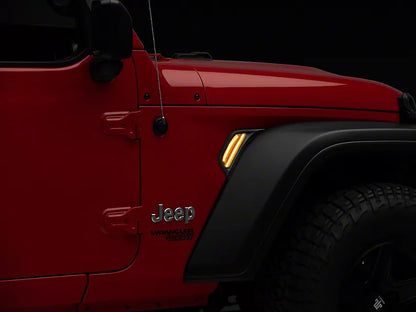 Fender Air Vent LED Lights for Jeep Wrangler JL 2018-2025