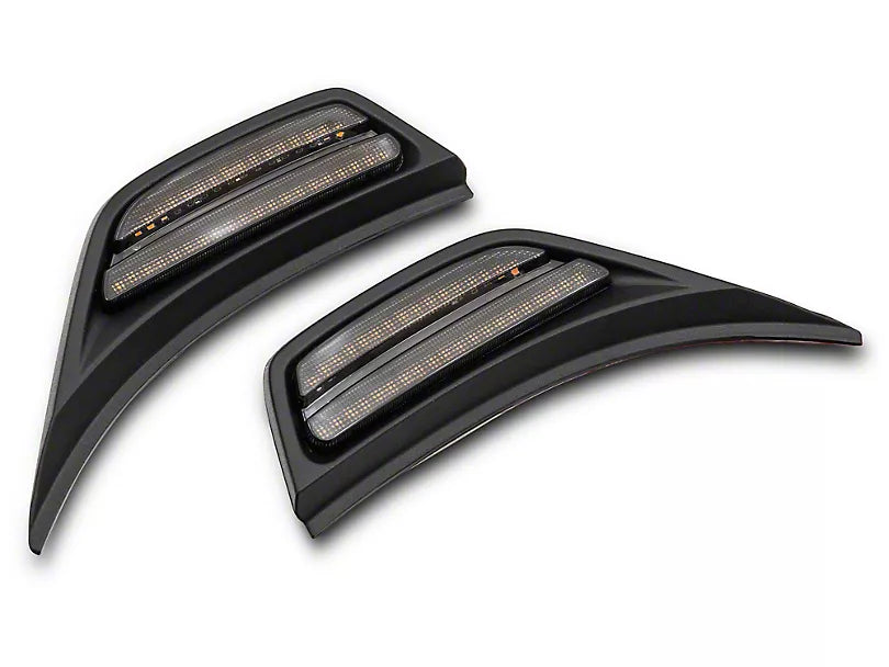 Fender Air Vent LED Lights for Jeep Wrangler JL 2018-2025