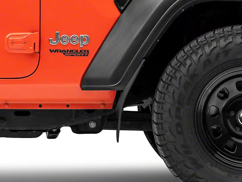 Molded Mud Flip Guards for Jeep Wrangler JK & JL 2007-2025