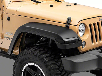 fenders with led light Conversion from JK To JL for Jeep Wrangler JK 2007-2017