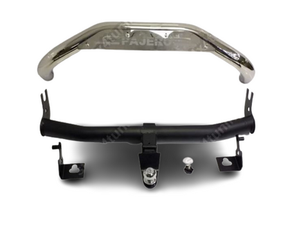 Rear Bumper Guard for Mitsubishi Pajero 2007-2021