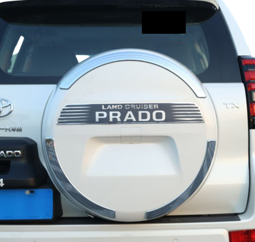Tire Spare Cover for Toyota Prado FJ150 2010-2013
