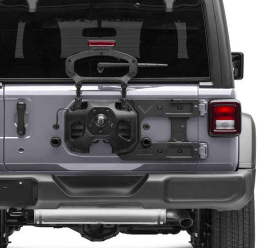 Spare Tire Carrier Tailgate Bracket Hinge for Jeep Wrangler JL 2018-2025