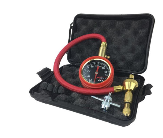 Tire Deflator with Gauge