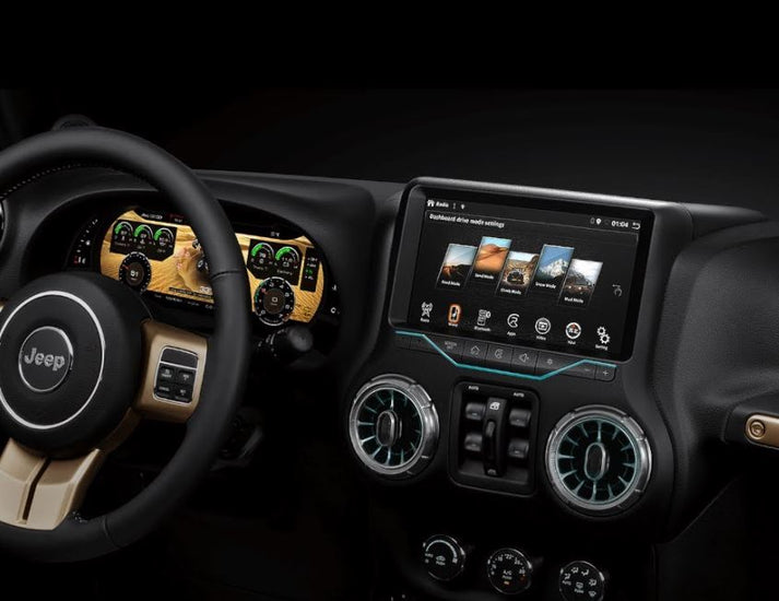 Carobotor J Pro dashboard for Jeep Wrangler JK 20112017