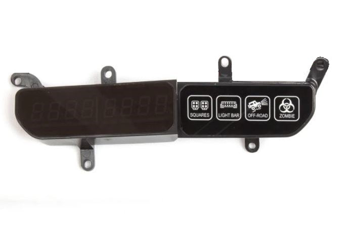 Touch Switch Panel Electronic Relay for Jeep Wrangler JL & Gladiator 2018-2025
