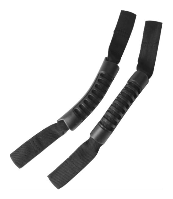2 Pcs Front Seat Headrest Grab Handles for Jeep Wrangler JK & JL & Gladiator 2007-2025