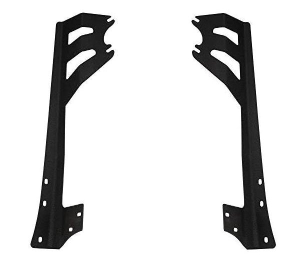 Windshield Dual 50 Inch LED Light Bar Mounts for Jeep Wrangler JK 2007-2017