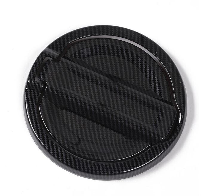 Carbon Fiber Fuel Filler Door Cover for Jeep Wrangler JL 2018-2025