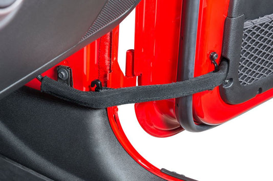 Door Limiting Strap With Zipper for Jeep Wrangler JK & JL & Gladiator 2007-2025