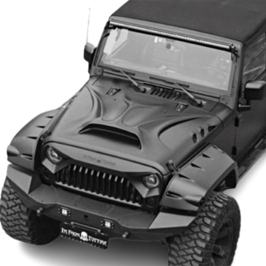 Poison Spyder Engine Bonnet for Jeep Wrangler JK 2007-2017