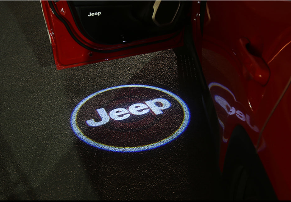 Door Logo Shadow Light for Jeep Wrangler JK 2007-2017
