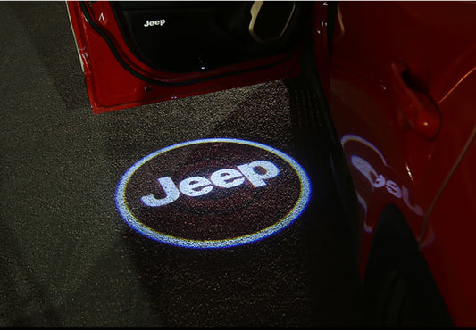 Door Logo Shadow Light for Jeep Wrangler JK 2007-2017