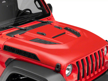 Rubicon 3 Holes Engine Bonnet for Jeep Wrangler JL & Gladiator 2018-2023