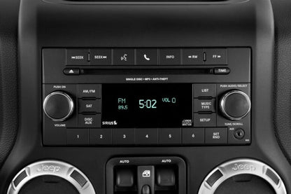 OEM Radio for Jeep Wrangler JK 2011-2017