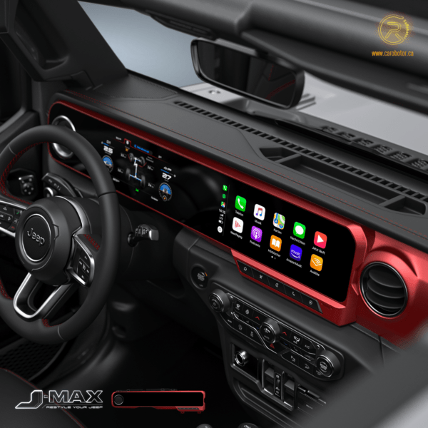 Carobotor J Max dashboard for Jeep Wrangler JL & Gladiator 2018-2023