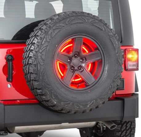 Spare Tire Brake Light for Jeep Wrangler JK & JL 2007-2025