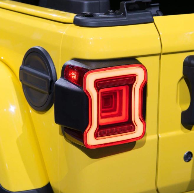 American Import 4D LED Tail Light For Jeep Wrangler JK & JL 2007-2023