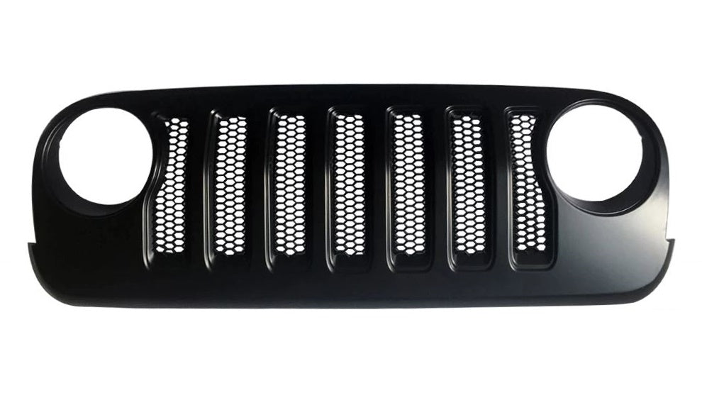 2018 Style  JK upgrade to JL Grill For jeep JK 2007-2017