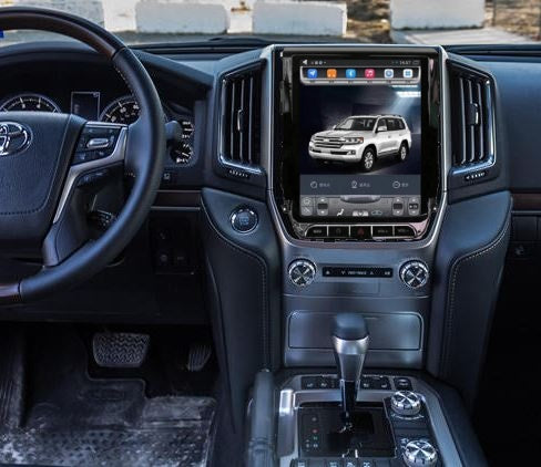 12.1 Inch ( Tesla Style ) Screen Android Navigation GPS for Toyota Land Cruiser LC200 2008-2018