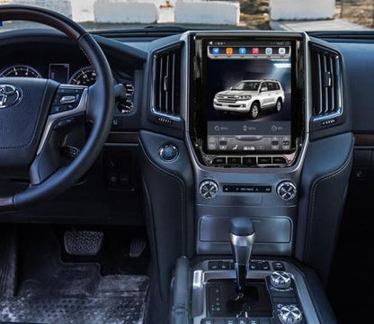 12.1 Inch ( Tesla Style ) Screen Android Navigation GPS for Toyota Land Cruiser LC200 2008-2018